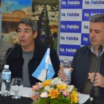 La Falda y Huerta Grande: Los Intendentes de estas localidades firmaron convenio para obra de adoquinado