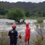 Hallaron el cuerpo de la mujer arrastrada por la creciente en el Río La Suela