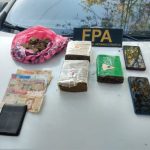 CARLOS PAZ: ESCONDÍA EN EL AIRBAG DE SU AUTOMÓVIL VARIOS PANES DE MARIHUANA. QUEDÓ DETENIDO POR LA FPA