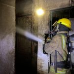 Cosquín: incendio de vivienda en Bº Alto Cementerio