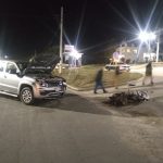 Accidente de tránsito con lesionados en Bialet Massé